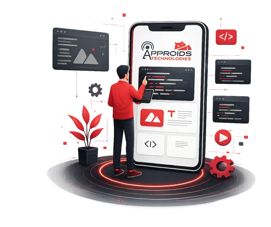 Approids web development illustration